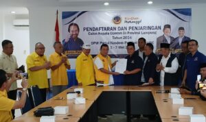 Bacagub Hanan A Rozak Daftar Penjaringan di DPW Partai Nasdem Lampung