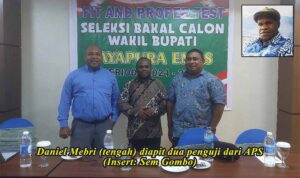 Daniel Mebri Terpilih Jadi Bacawabup Jayapura Emas Daniel Mebri Terpilih Jadi Bacawabup Jayapura Emas