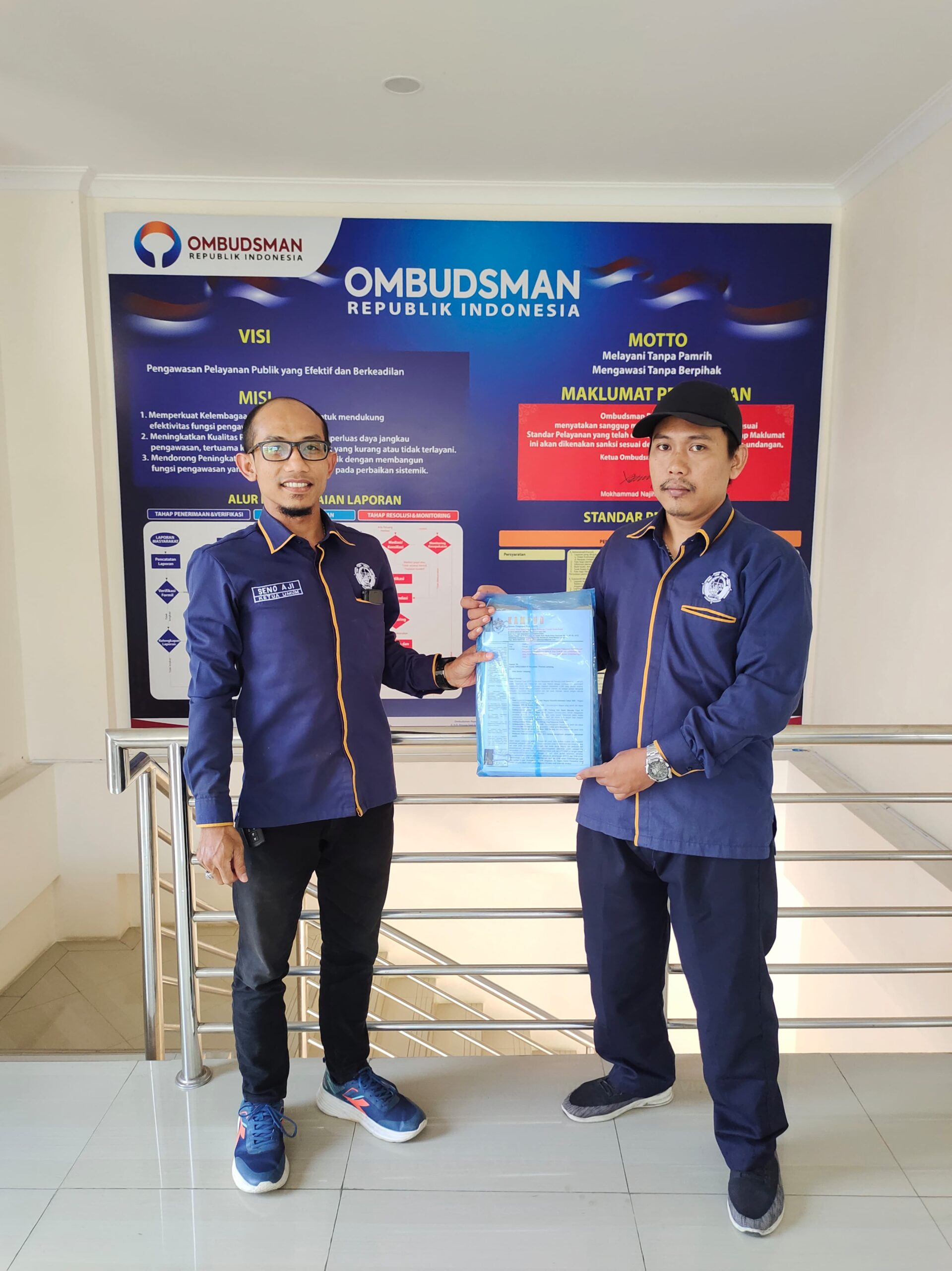 OMBUDSMAN Lampung Terima Pengaduan DPP KAMPUD Terkait Dugaan Maladministrasi BPN Bandar Lampung