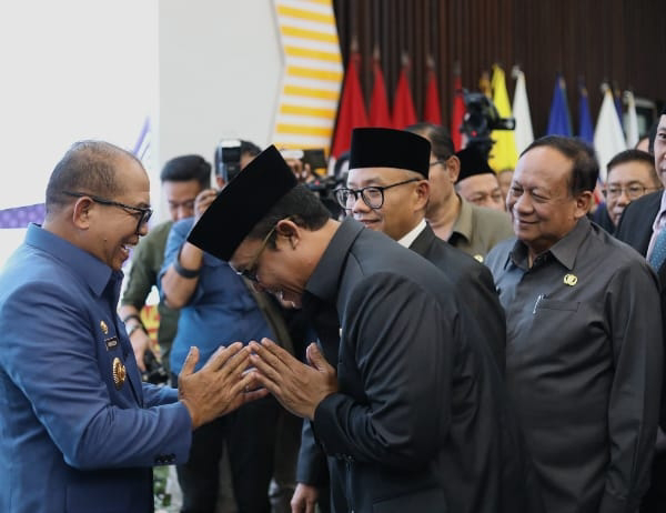 Wakil Bupati Ardito Wijaya Hadiri Sertijab Pj Gubernur Lampung Dan Sertijab Pj Ketua TP PKK Prov Lampung