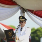 Wakil Bupati Ardito Wijaya Mewakili Bupati Musa Ahmad Dalam Rangka Upacara HUT Kabupaten Lampung Tengah Ke 78