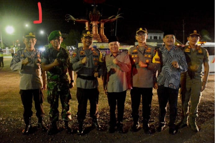 Pemkab Lamteng Kolaborasi Dengan TNI Polri, Gelar Giat Patroli Skala Besar Dalam Rangka Pengamanan Hari Idul Adha 1445 H