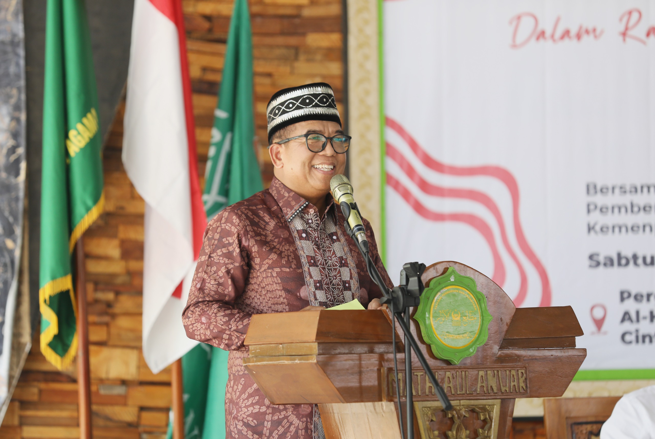 Pj. Gubernur Samsudin Buka Sekolah Melon dengan Teknologi Inovasi Internet of Things bagi Pemuda dan Komunitas Santri di Lampung Selatan