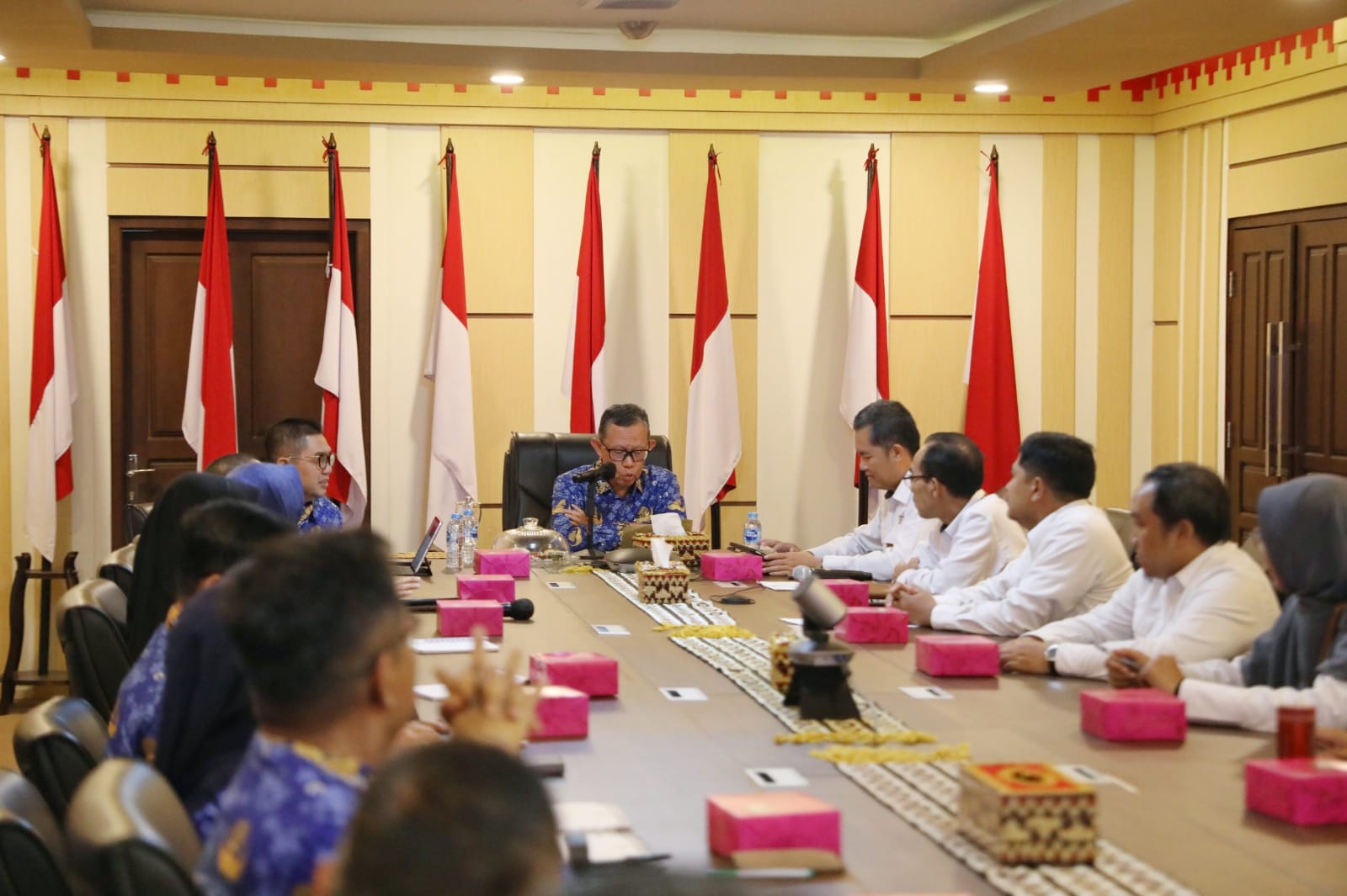 Pemprov Lampung Laksanakan Entry Meeting dengan BPK RI Provinsi Lampung