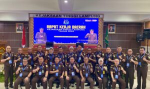 Kejari Bandar Lampung Raih 5 Penghargaan Di Acara Rakerda KEJATI Lampung 2024