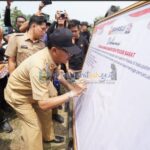 AGUS ISTIQLAL HADIRI DEKLARASI KAMPANYE PILKADA DAMAI DI LAPANGAN LABUHAN JUKUNG