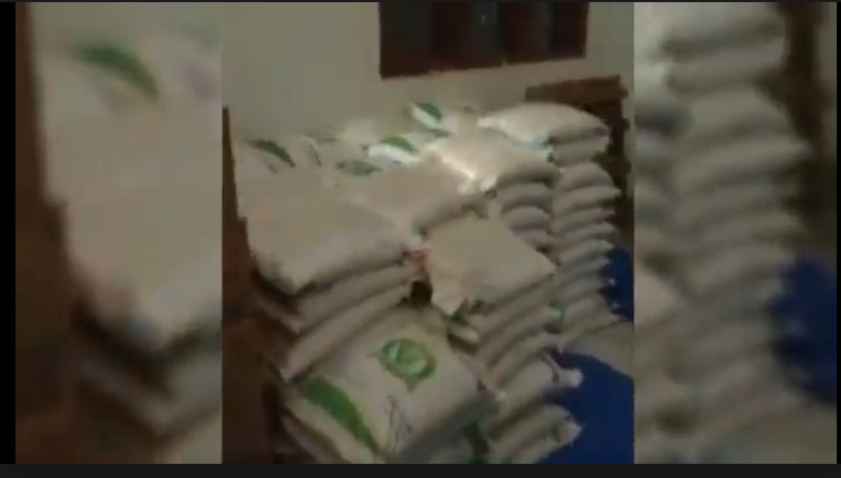 Keji! Oknum Kepala Kampung di Lampung Tengah Diduga Jual Puluhan Ton Beras Bansos ke Pondok Pesantren