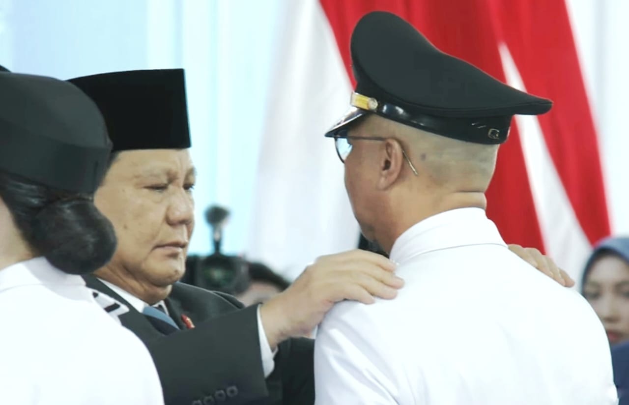 Presiden Prabowo Subianto Secara Resmi Melantik Rahmat Mirzani Djausal dan Jihan Nurlela sebagai Gubernur dan Wakil Gubernur Lampung Periode 2025-2030