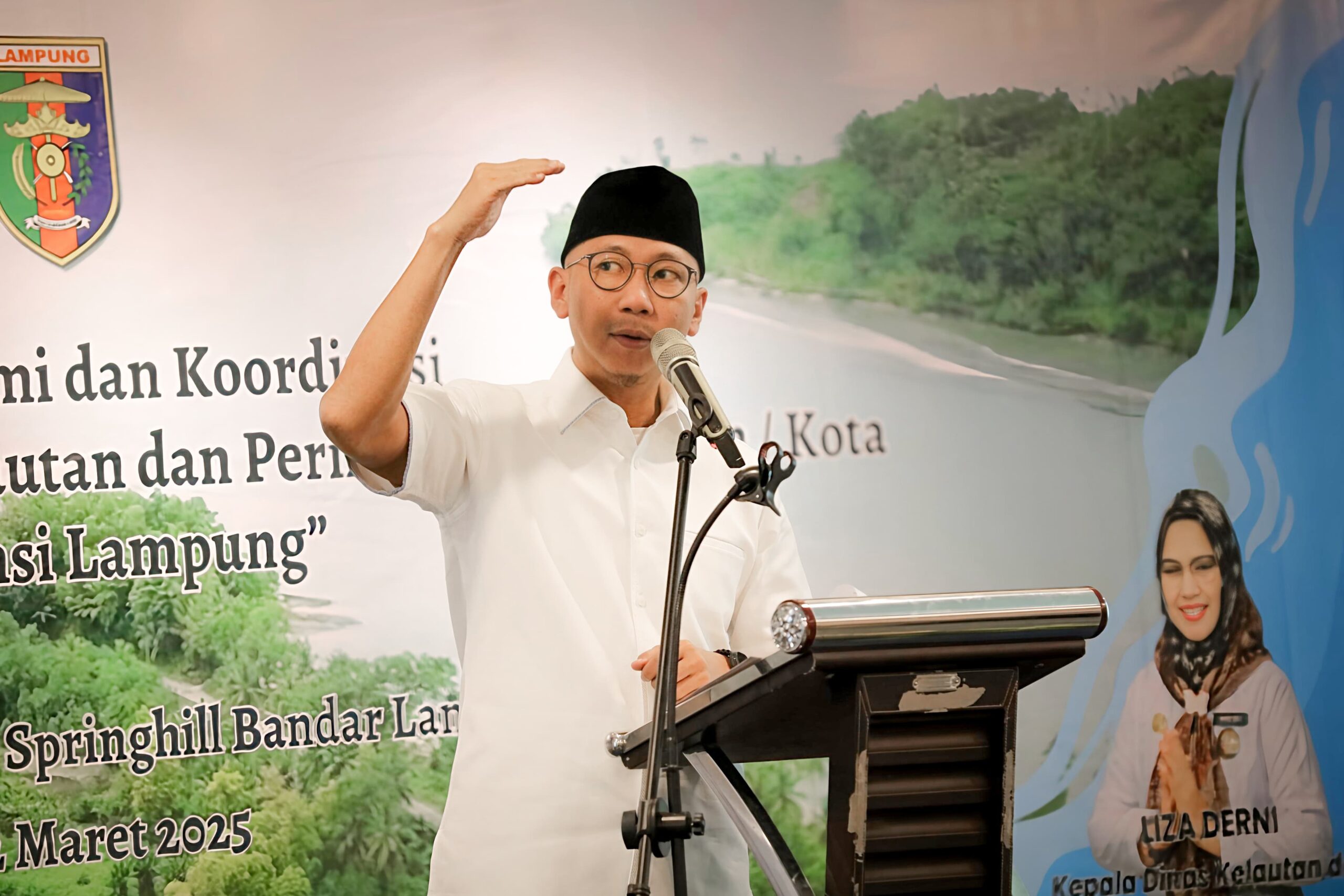 Gubernur Mirza Buka Peluang Kerja Sama Internasional Melalui Program Sister City untuk Mengembalikan Kejayaan Sektor Kelautan Lampung yang Berorientasi Lingkungan