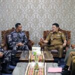 Pj. Sekdaprov M. Firsada Terima Kunjungan Kehormatan Komandan Gugus Tempur Laut Koarmada I Jakarta Laksamana Pertama Mohamad Taufik