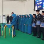 Bupati mesuji Elfianah Kukuhkan Ketua dan Pengurus TP PKK dan Posyandu Mesuji Periode 2025-20