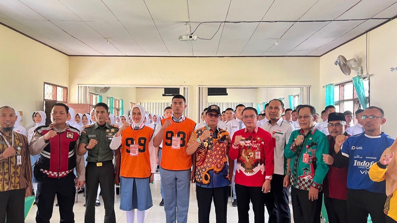 Nukman Buka Seleksi Calon Anggota Paskibraka Kabupaten Lambar Tahun 2025