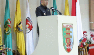 Gubernur Mirza Sampaikan LKPJ Kepala Daerah Tahun Anggaran 2024 dalam Rapat Paripurna DPRD Provins Lampungi