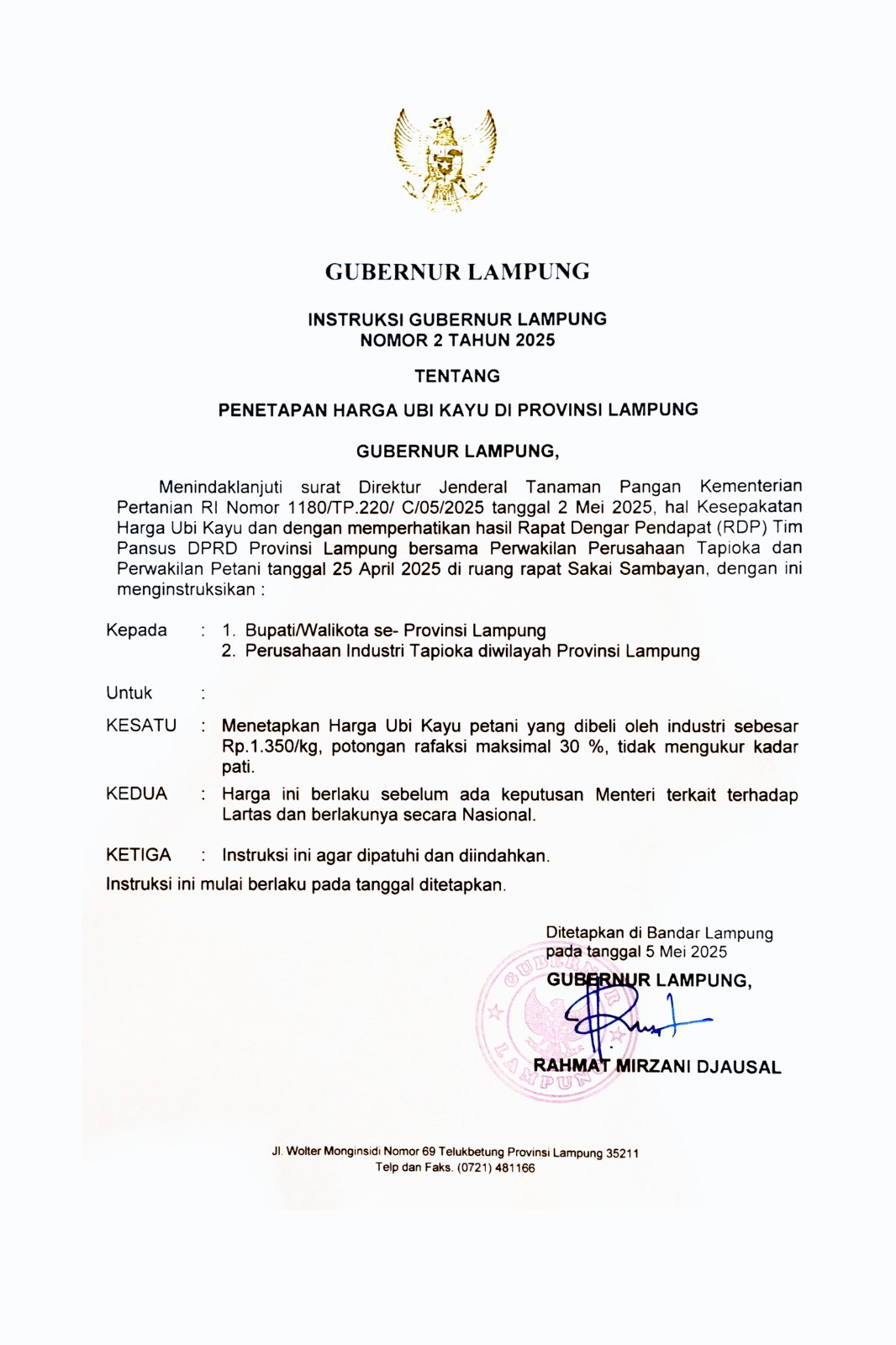 Ni, Nama Nama Pabriknya