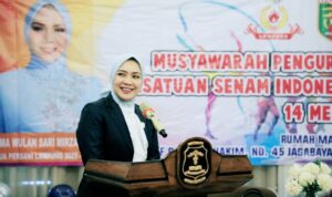 Ibu Purnama Wulan Sari Mirza Terpilih Aklamasi sebagai Ketua Umum Persani Lampung periode 2025-2029, Diharapkan Perkuat Sinergi Memajukan Olahraga Senam di Lampung Ibu Purnama Wulan Sari Mirza Terpilih Aklamasi sebagai Ketua Umum Persani Lampung periode 2025-2029, Diharapkan Perkuat Sinergi Memajukan Olahraga Senam di Lampung