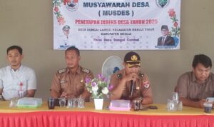 Desa Sungai Cambai Adakan Musdes Terkait Indeks Desa Tahun 2025