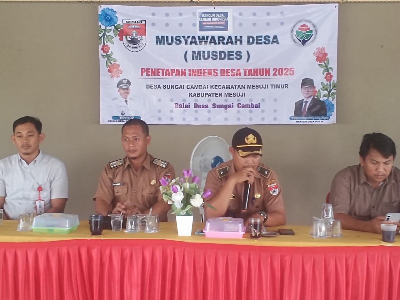 Desa Sungai Cambai Adakan Musdes Terkait Indeks Desa Tahun 2025