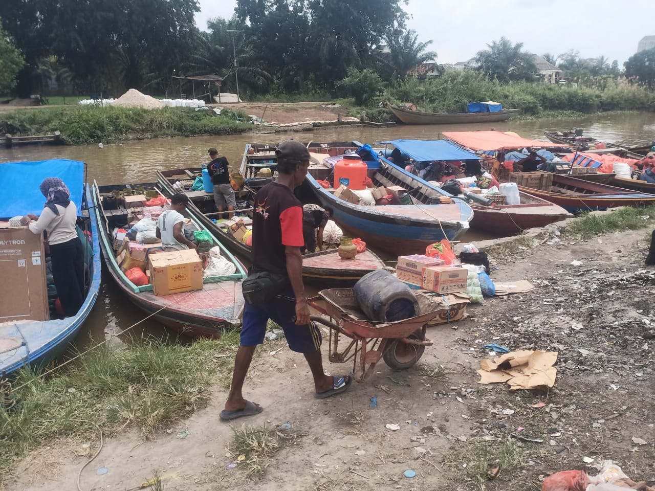 Gas Elpiji Mulai Langkah di Pasar KTM Kecamatan Mesuji Timur 