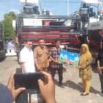 Tiga Unit Bantuan Alat Pemotong Padi Dari Pemerintah Pusat Dikawal Oleh Anggota DPR/MPR RI ke-Mesuji Lampung