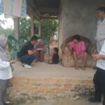 Marhakim, S.P Dampingi Dian Dwi Nuraini, terkait anak lumpuh ditalang batu Mesuji Lampung.