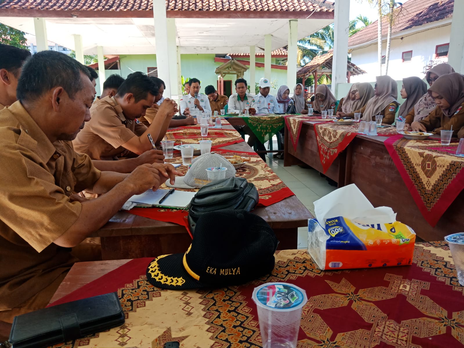 Camat Mesuji Timur Gelar Rapat Kordinasi Kecamatan
