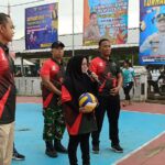 Turnamen Volly Ball Resmi Dibuka oleh Bupati dan Kapolres Mesuji