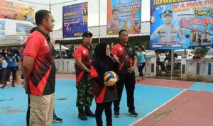 Turnamen Volly Ball Resmi Dibuka oleh Bupati dan Kapolres Mesuji