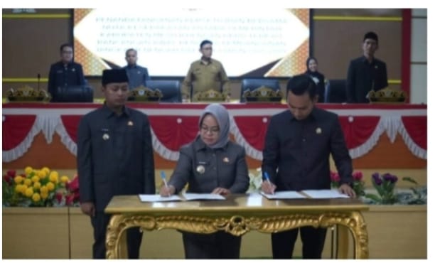 DEWAN PERWAKILAN RAKYAT (DPRD) MESUJI LAMPUNG GELAR RAPAT PARIPURNA TERKAIT RPJMD THN 2025~2029