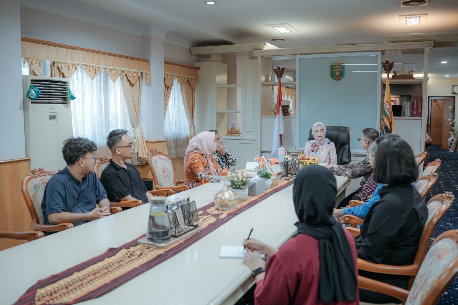 Pelestarian Kerajinan Tenun Inuh di Lampung didorong Melalui Kolaborasi Komunitas Perempuan