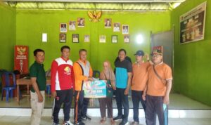 Pemerintah Desa Sidang Iso Mukti kembali menyalurkan bantuan langsung tunai BLT-DD Triwulan III Bulan Juli Agustus dan September Tahun 2025