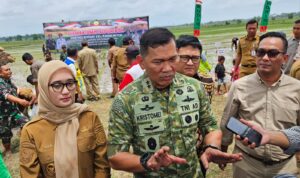 Tanam Padi Serentak di Lampung Timur, Kodam XXI/Radin Inten Dorong Lompatan Produksi Pangan