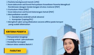 Siap-siap! Kemnaker Buka Lagi Pembinaan K3 Gratis untuk 2.100 Peserta