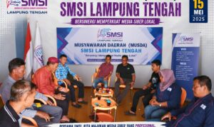 SMSI Lamteng Gelar Rapat Musda, Indra Alamsyah Secara Aklamasi Terpilih menjadi Ketua