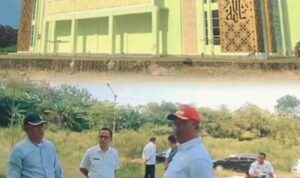 Plt Bupati Lampung Tengah Pimpin Gerakan Gotong Royong Bersih-bersih Islamic Centre